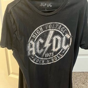 AC/DC band tee shirt
